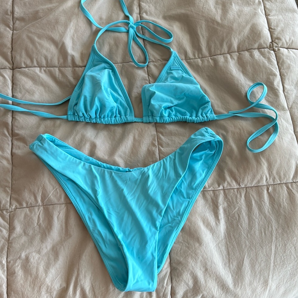 Roxy Blue Bikini Set